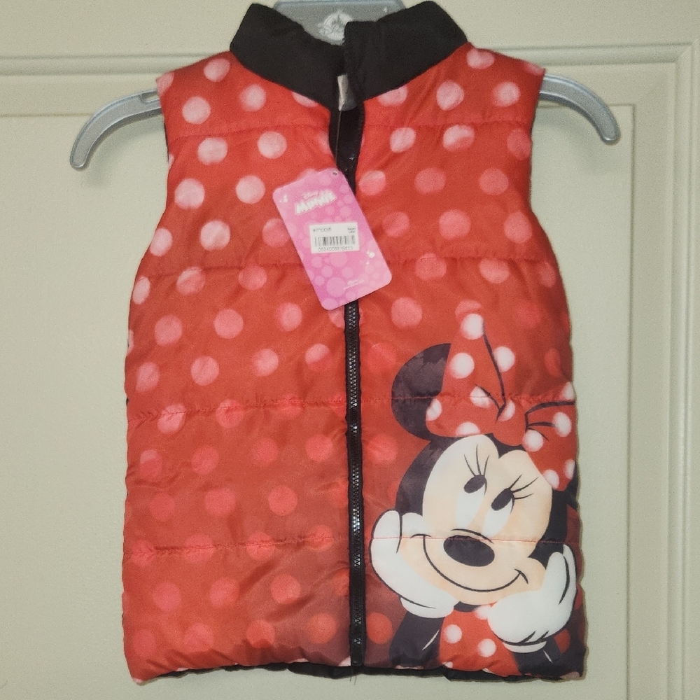 Disney Minnie Mouse Red Polka Dot Kids Vest
